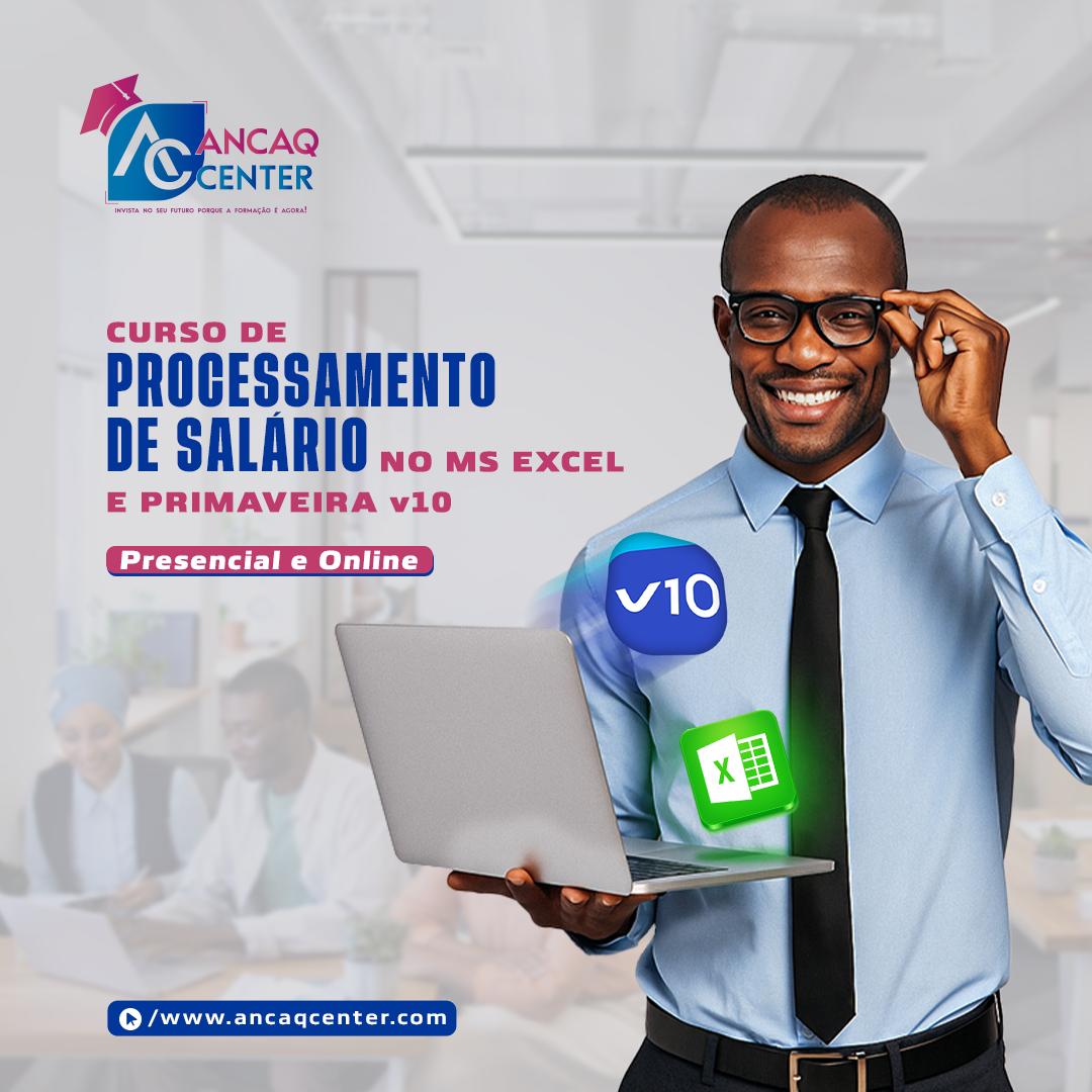 Processamento de Salário no Ms Excel e Primavera V10